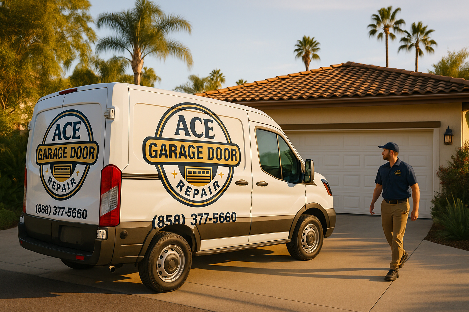 Garage door services in Barnstead, NH