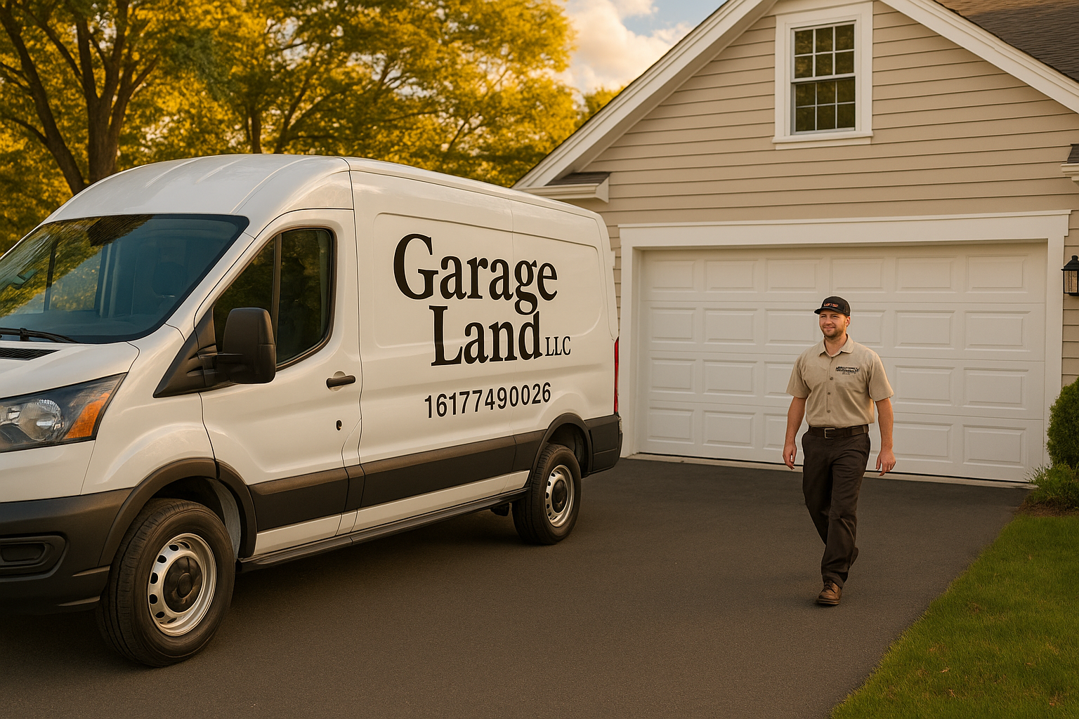 Garage door services in Boscawen, NH