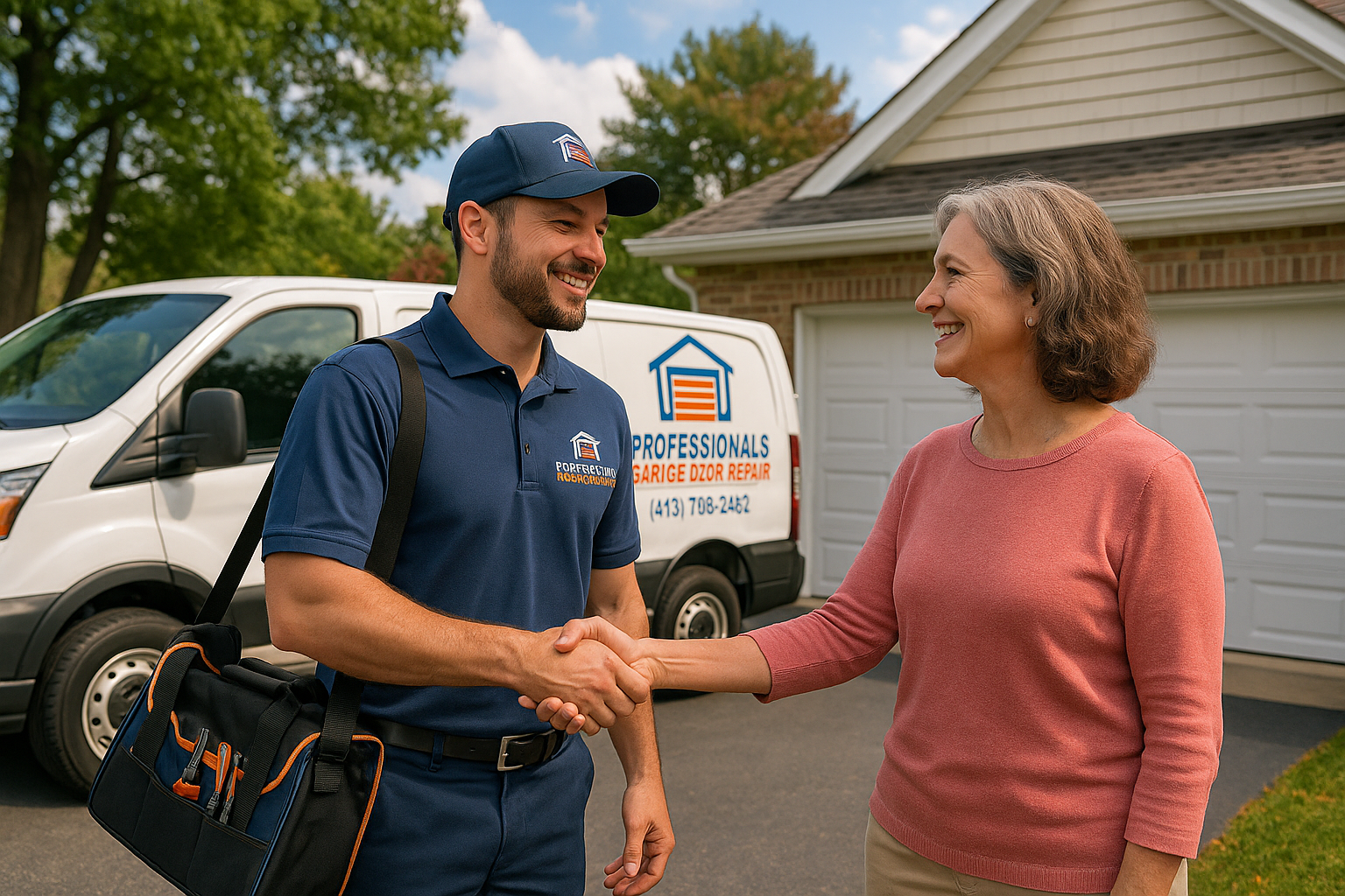 Garage door services in Belmont, NH