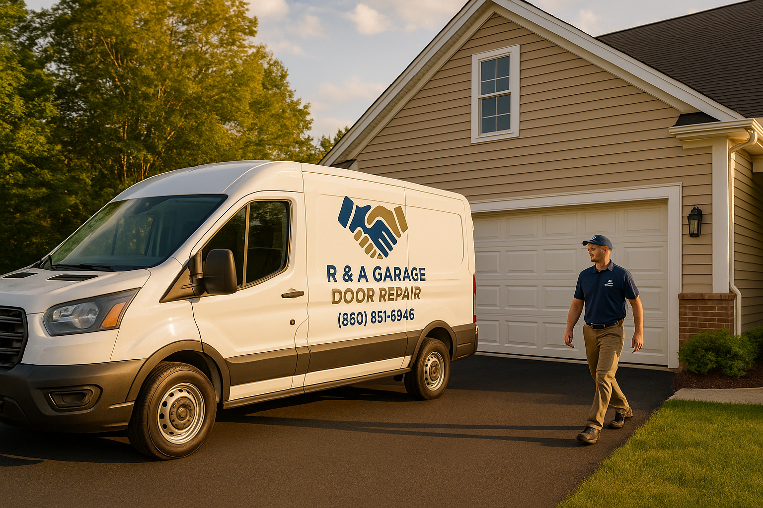 Garage door services in Sanford, NH