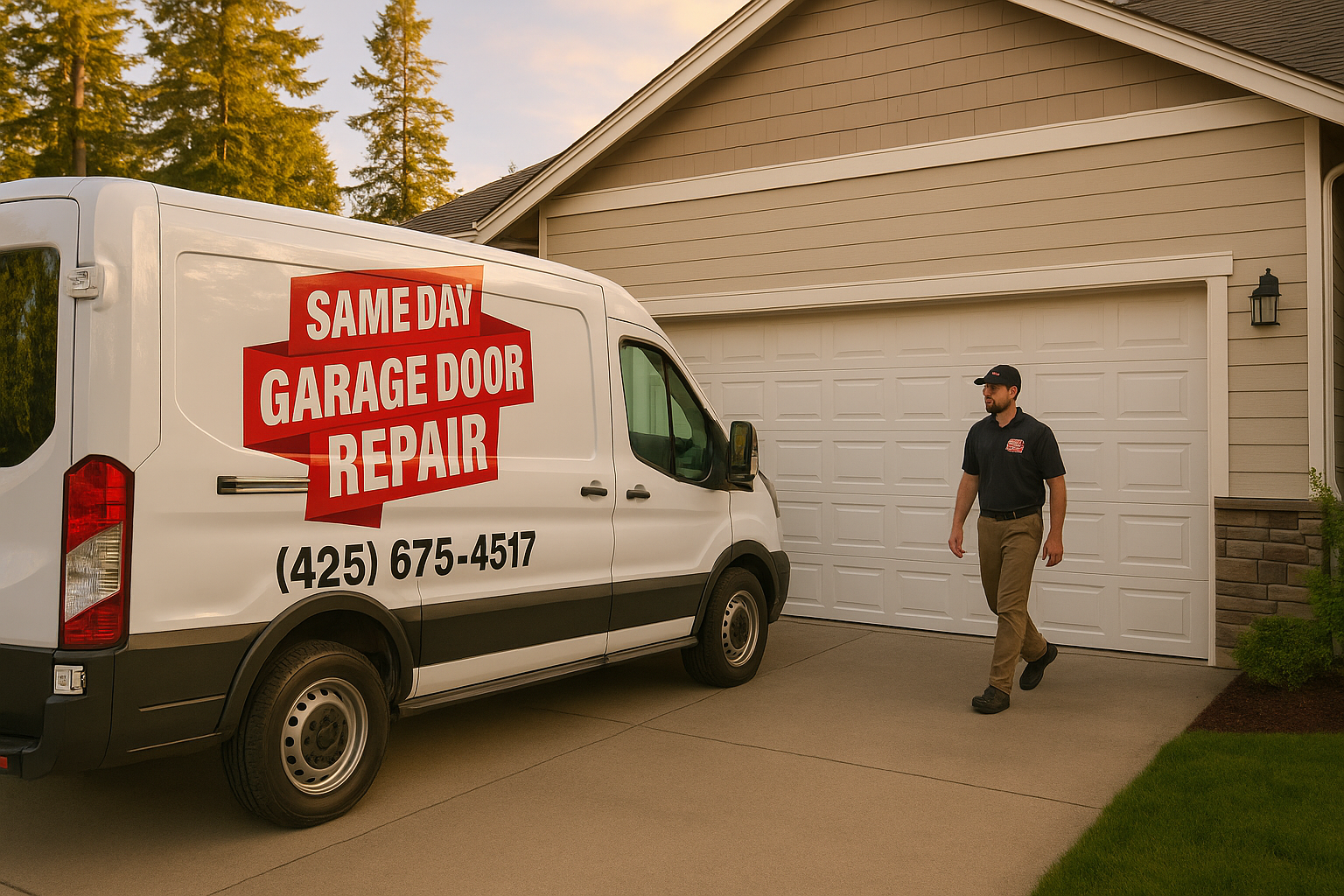 Garage door services in Alfred, NH