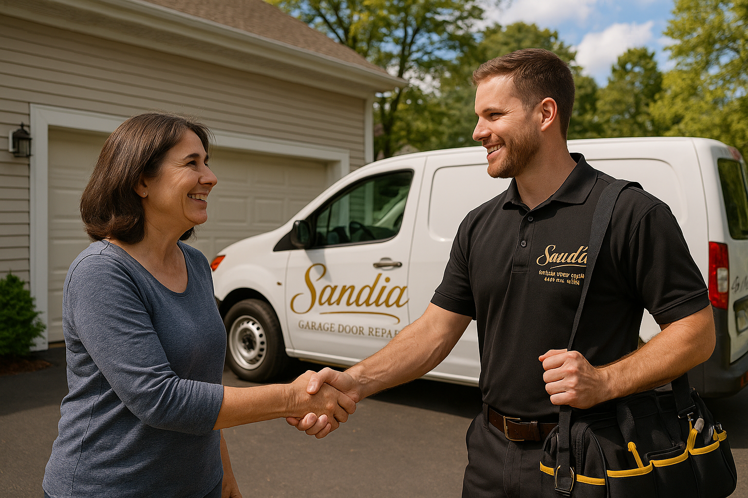 Garage door services in Lyman, NH