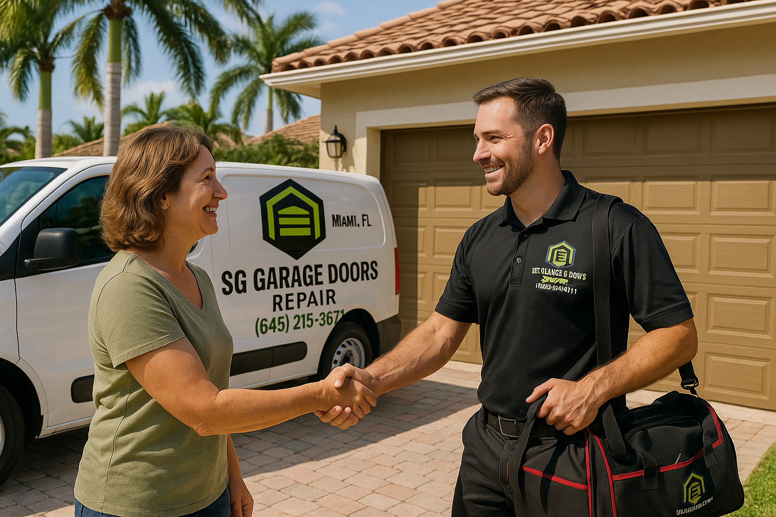 Garage door services in Bridgewater, NH