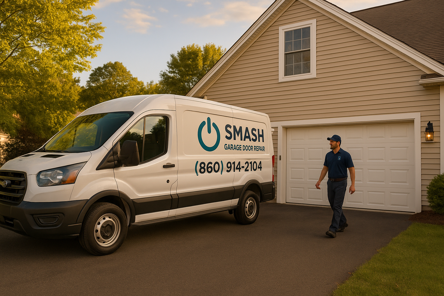 Garage door services in Farmington, NH