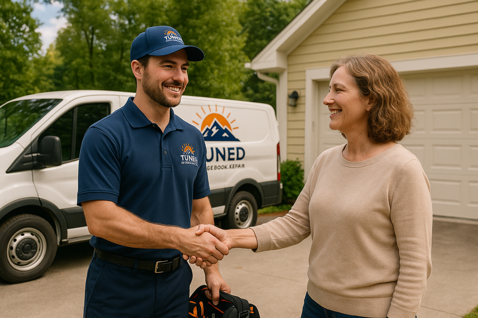 Garage door services in Newfield, NH