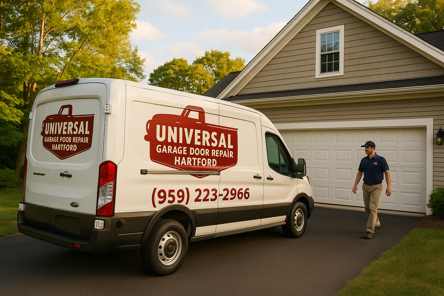 Garage door services in Alexandria, NH