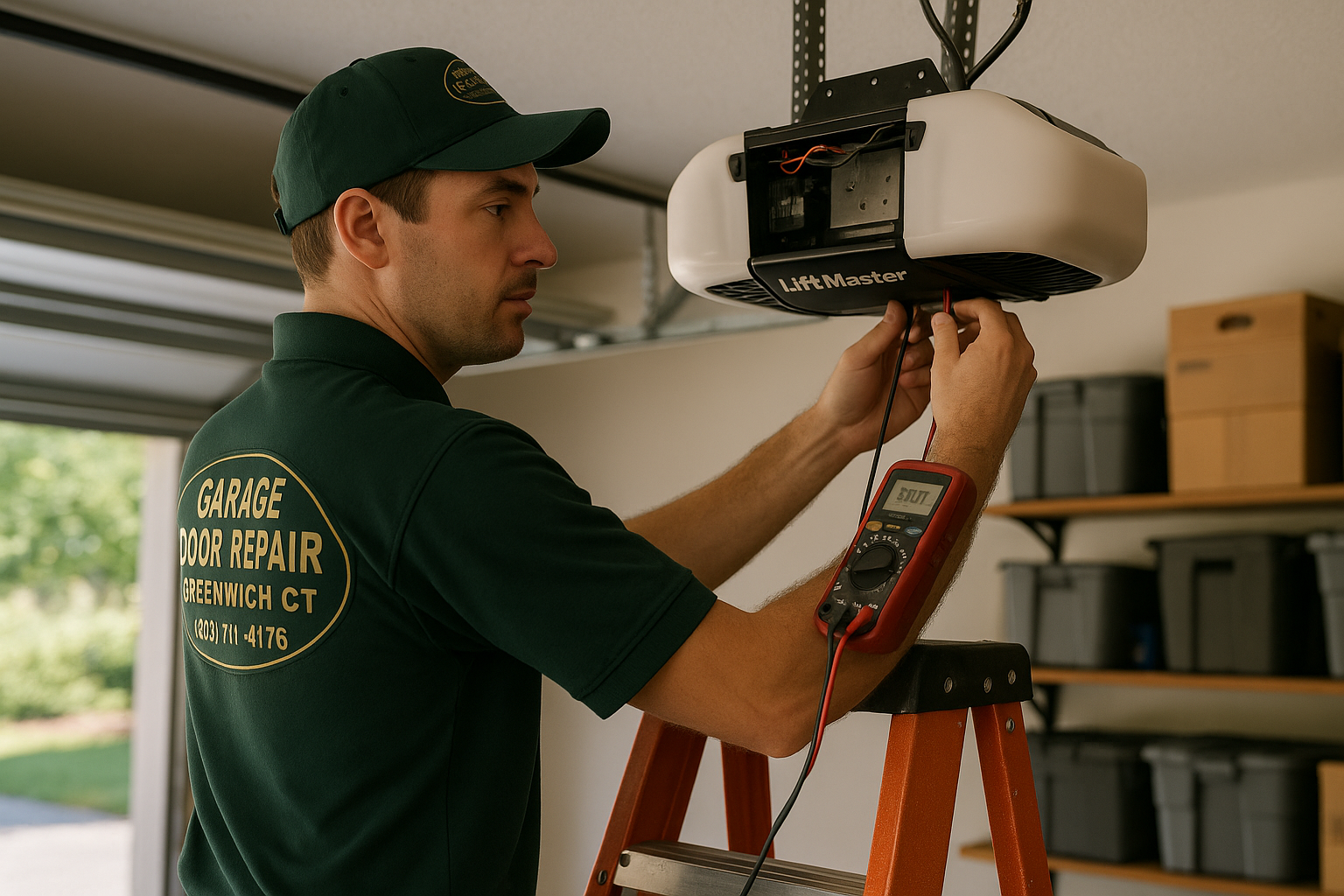 Garage Door Opener Repair service in Holderness