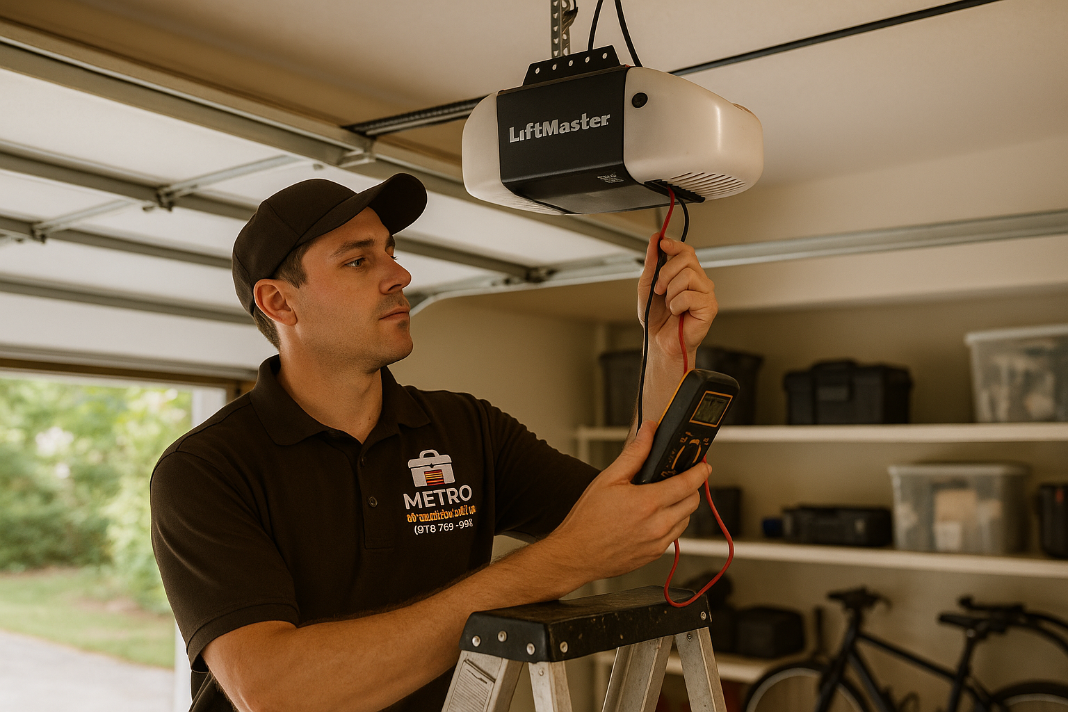 Garage Door Opener Repair service in Belmont
