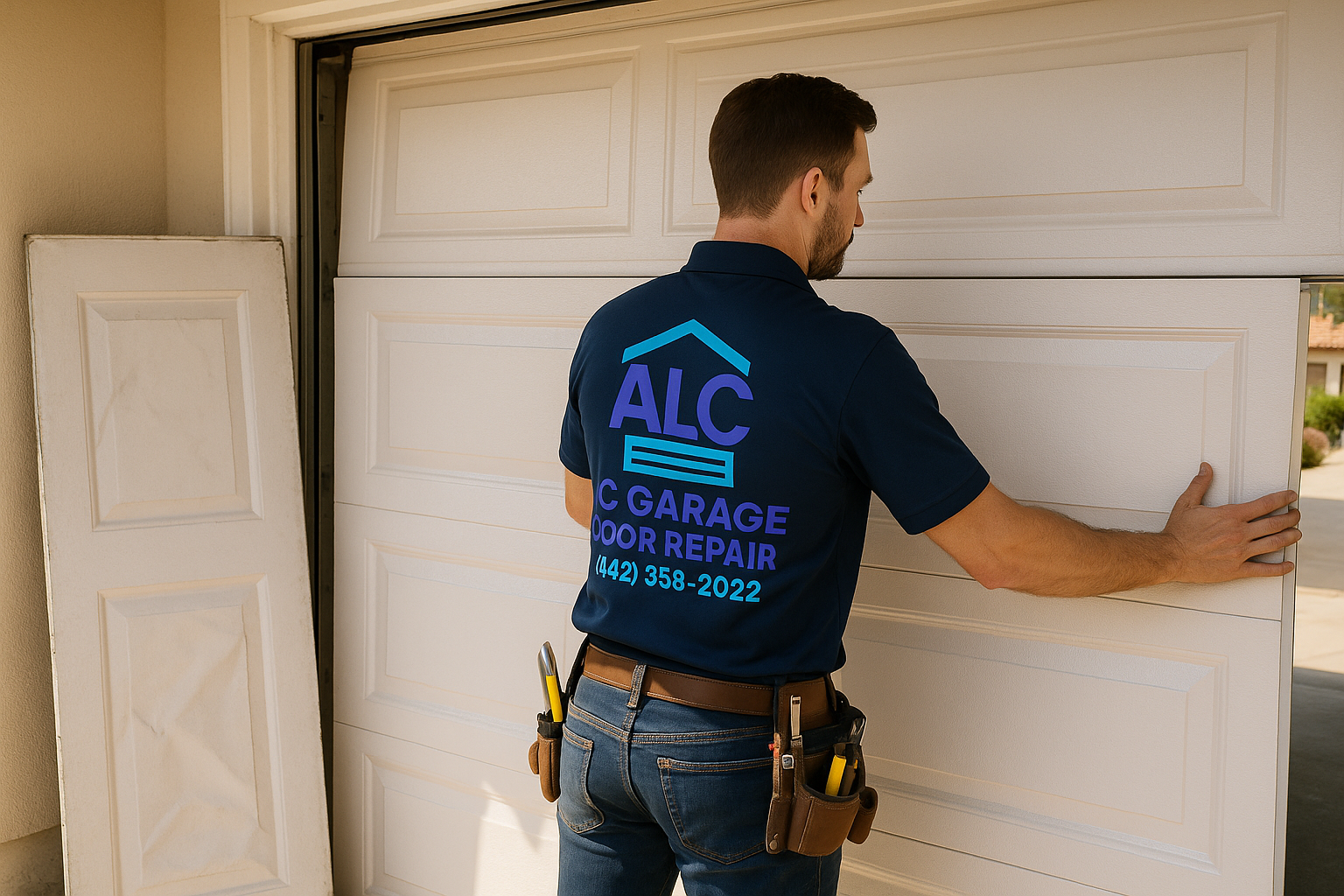 Garage Door Panel Replacement service in Laconia