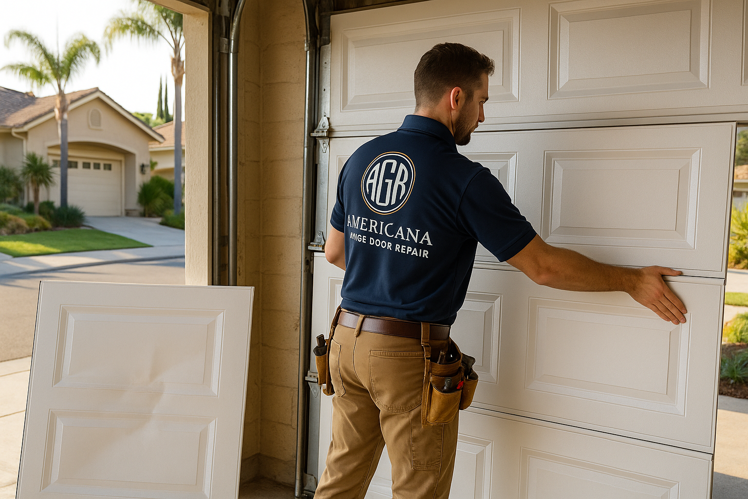Garage Door Panel Replacement service in Wolfeboro