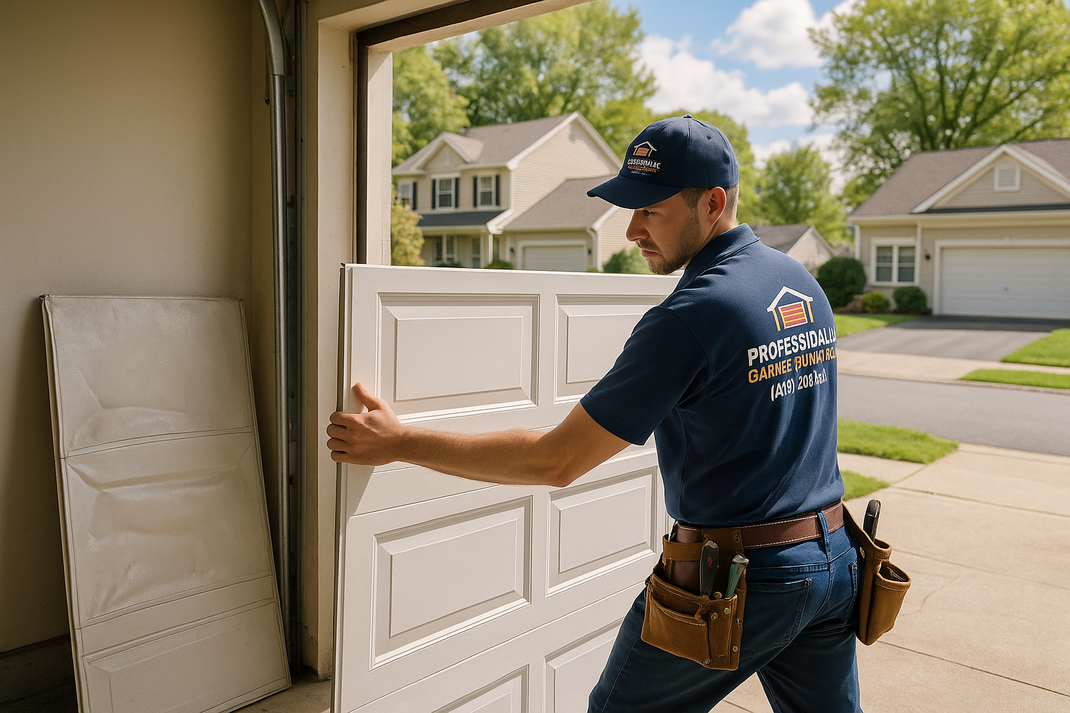 Garage Door Panel Replacement service in Lebanon