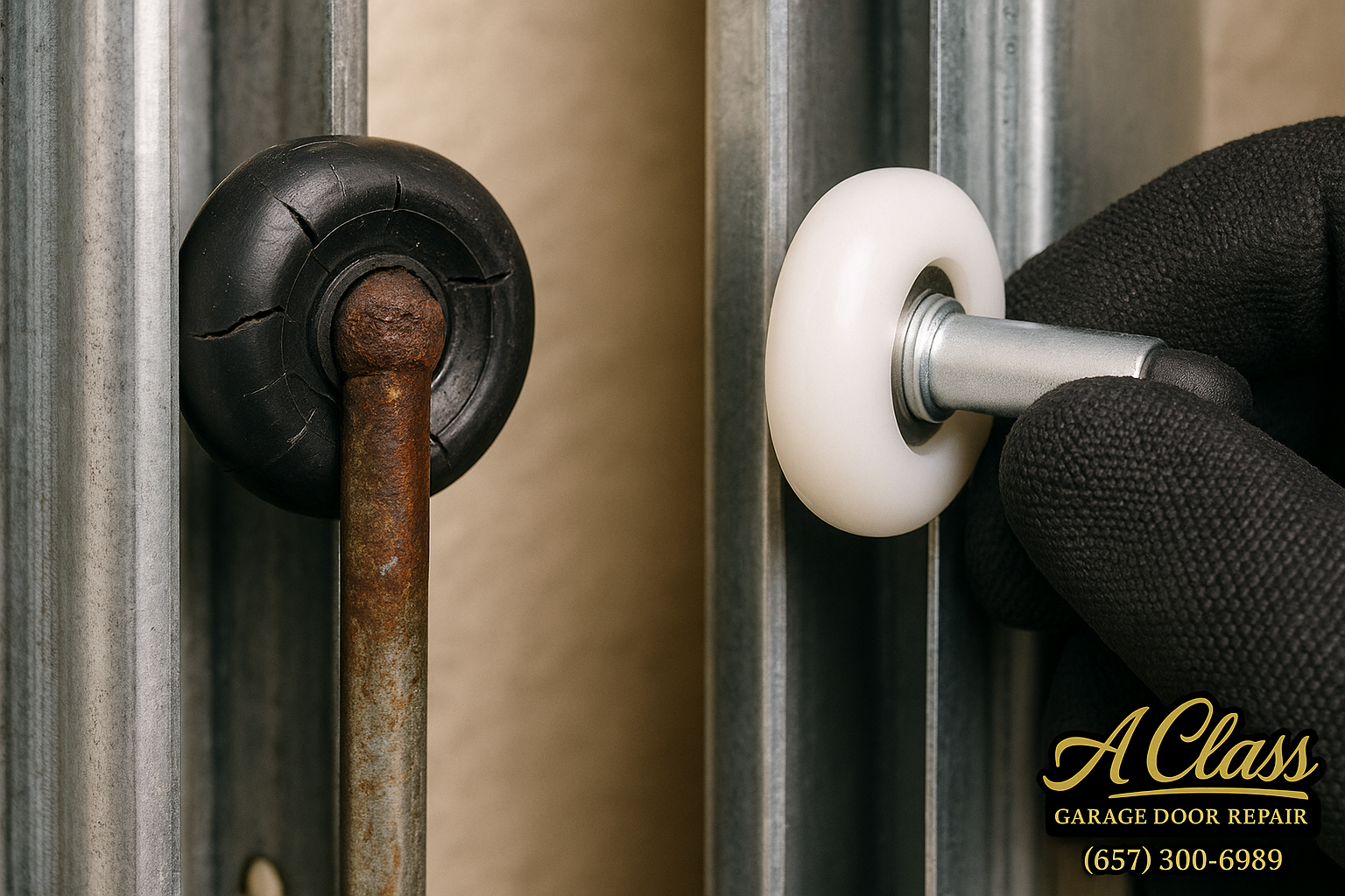 Garage Door Roller Replacement service in Parsonsfield