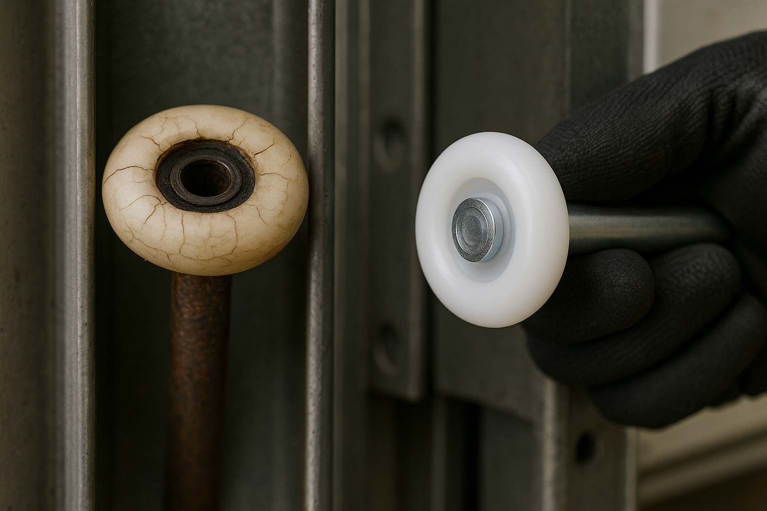 Garage Door Roller Replacement service in Epsom