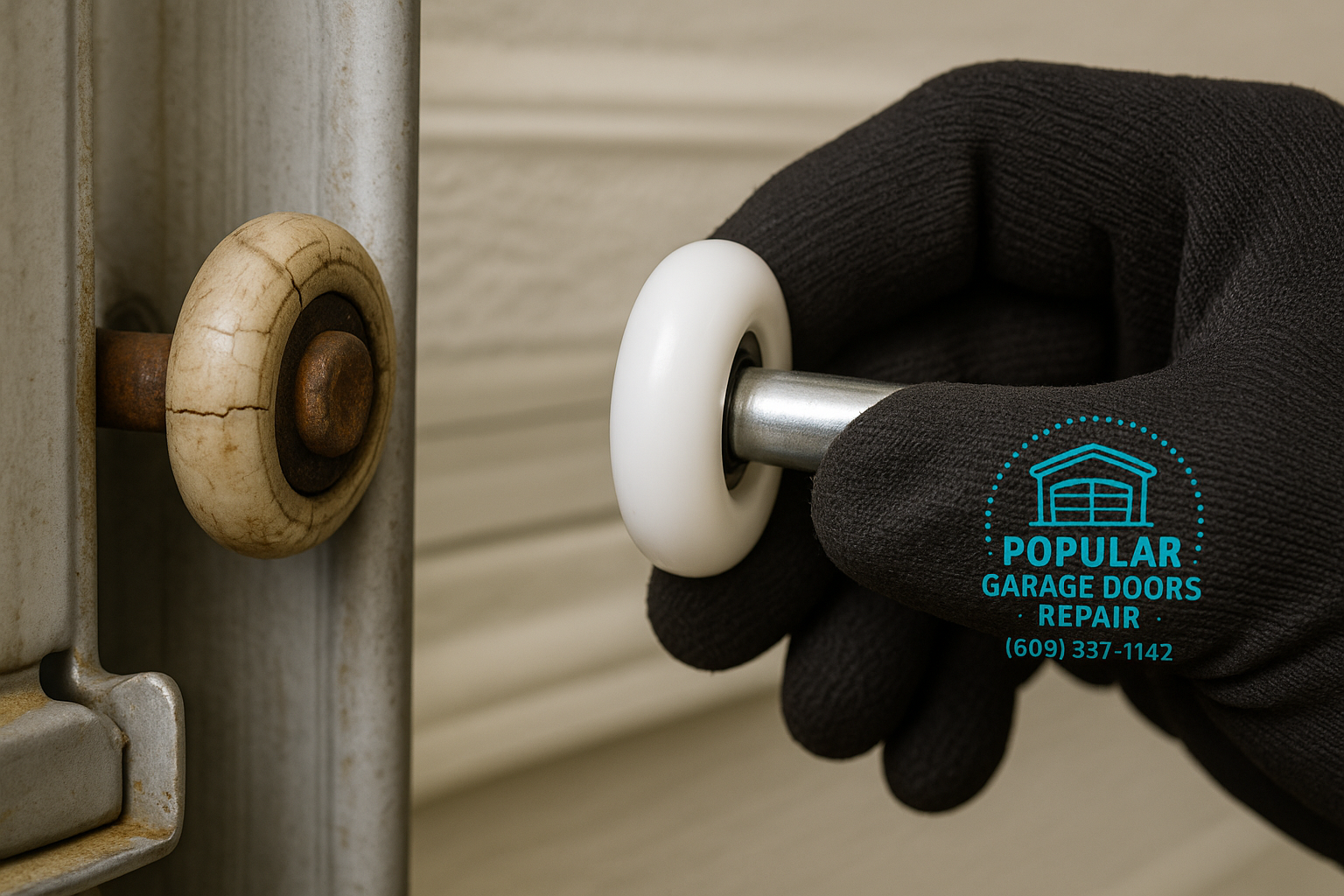 Garage Door Roller Replacement service in Franklin
