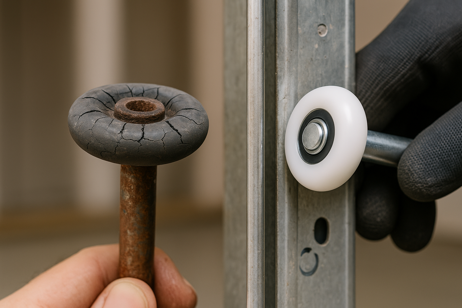 Garage Door Roller Replacement service in Alexandria