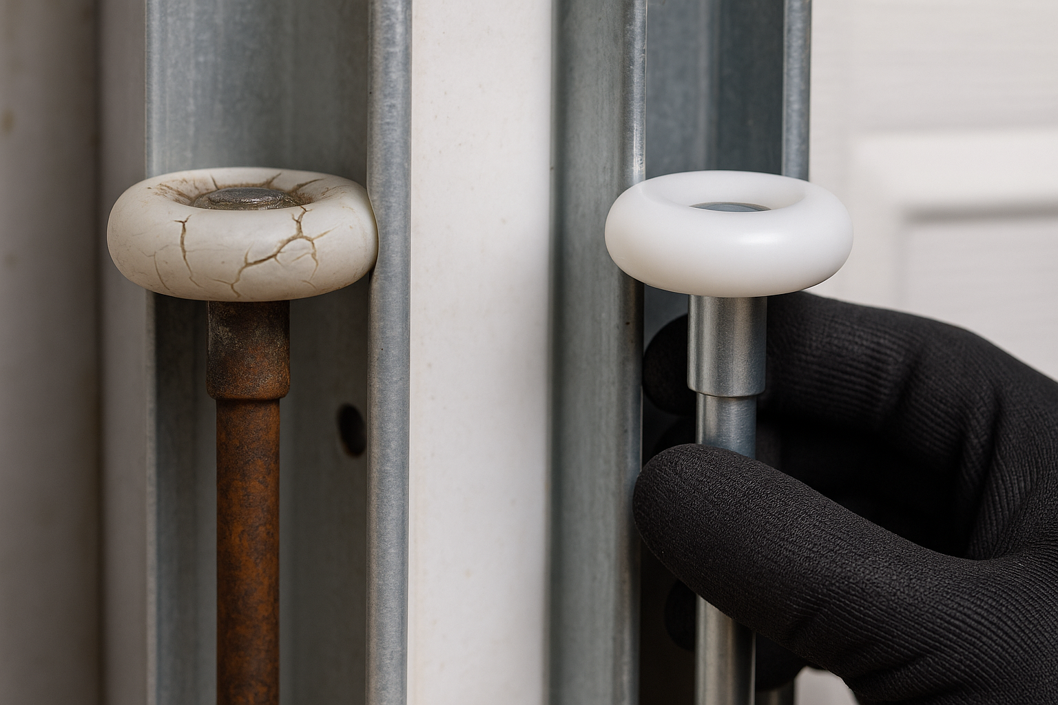Garage Door Roller Replacement service in Milton
