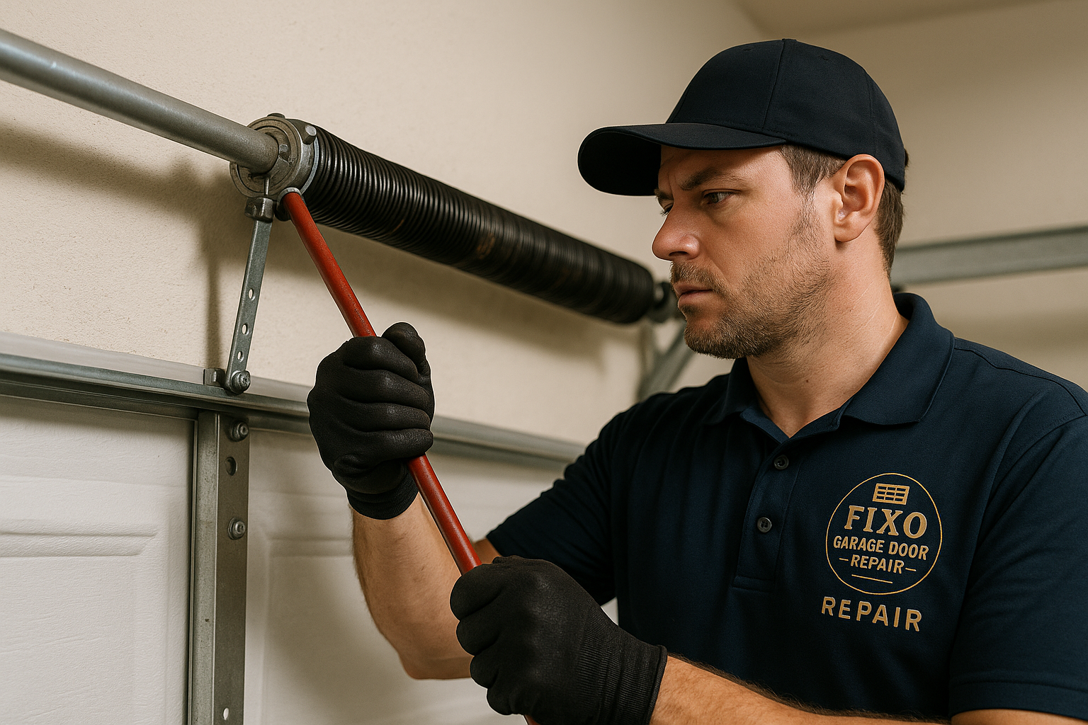 Garage Door Spring Repair service in Alton
