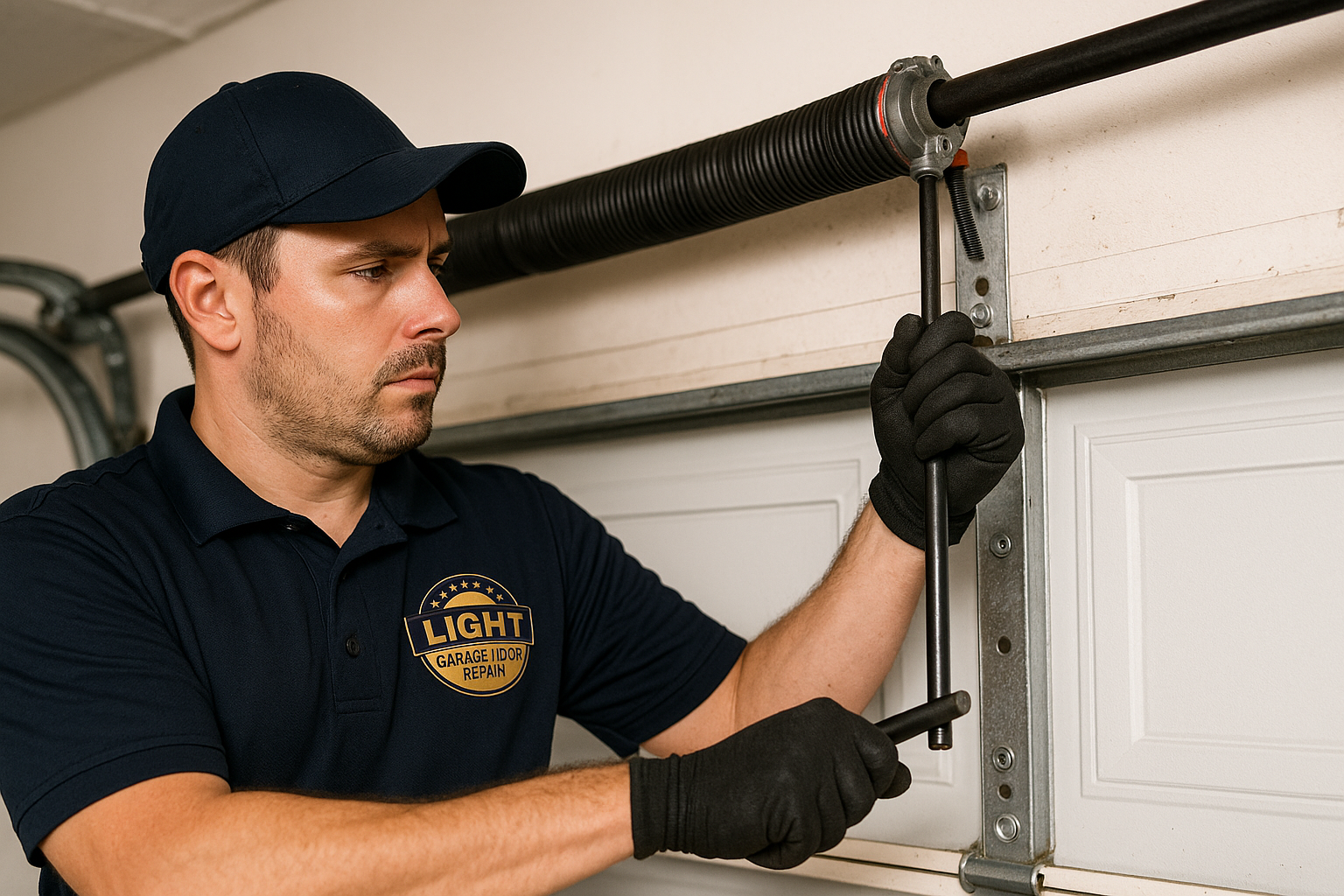 Garage Door Spring Repair service in Porter