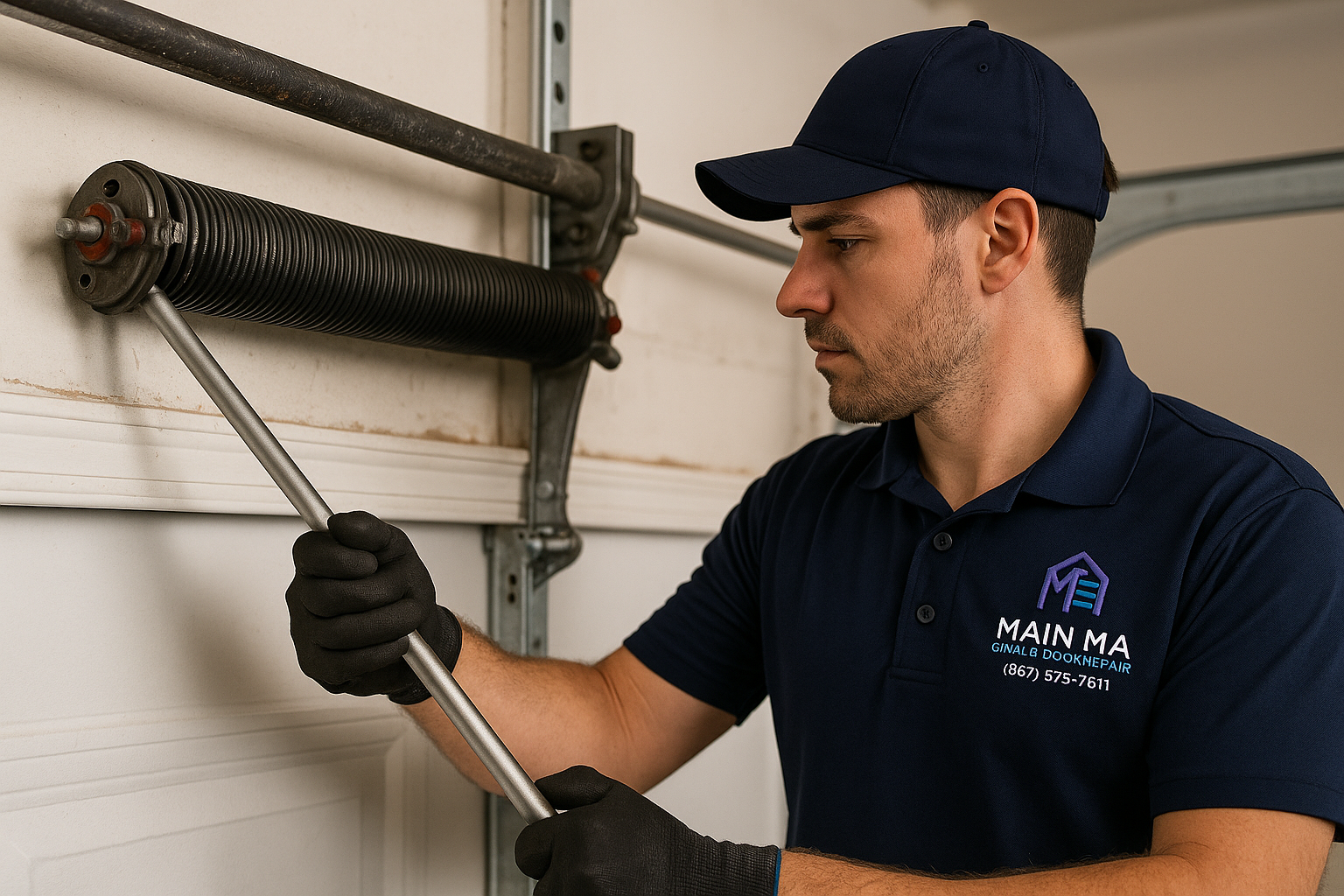 Garage Door Spring Repair service in Franklin