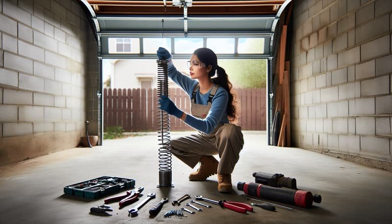 Garage Door Spring Repair service in Parsonsfield