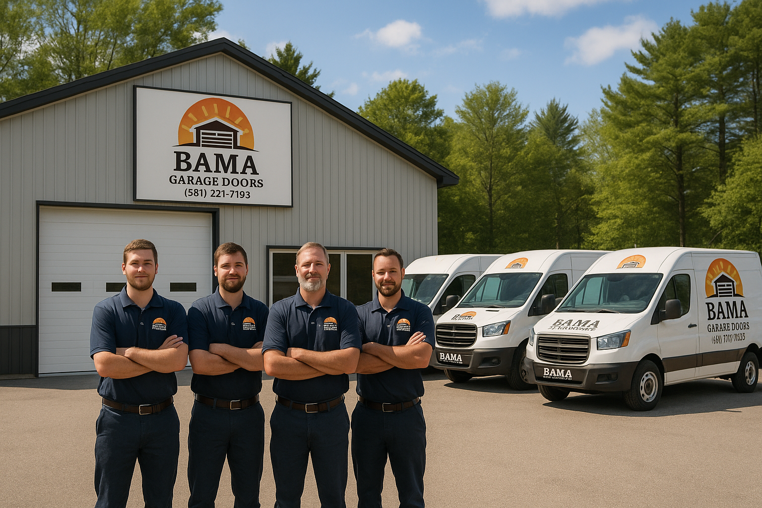 Professional garage door service in Wolfeboro